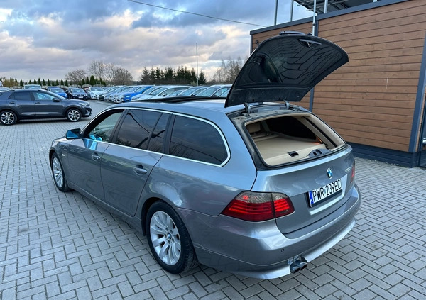 BMW Seria 5 cena 27900 przebieg: 348000, rok produkcji 2008 z Mrocza małe 781